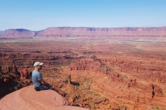im Canyon bei den Fisher Towers