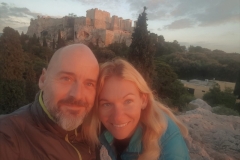 Selfie mit Akropolis