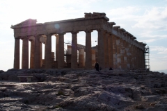 Akropolis fast ohne Touris