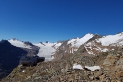 Blick zurück zum Ramolhaus
