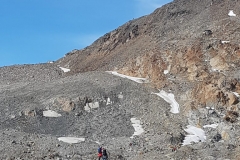 der Aufstieg zur Similaunhütte