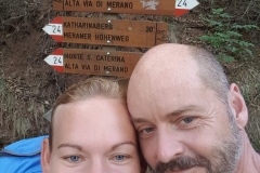 Einstieg in den Meraner Höhenweg