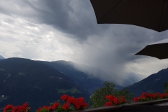 das Unwetter kommt