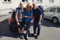 die 3 Wanderfreunde Peter, Michaela & Peter