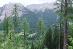 Blick zurück zur Tillfußalm