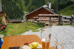 Ankunft auf der Stamser Alm