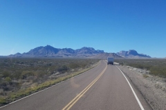 Einfahrt in den Big Bend