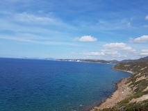 Küstenpanorama zwischen Alghero und Bosa
