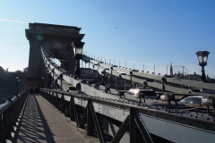 die Kettenbrücke in Budapest