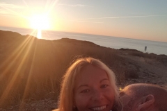 Abschied vom Strand in Scivu