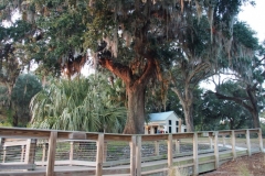 an unserem Übernachtungsplatz in Bluffton
