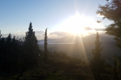 Blick auf den Golf von Korinth