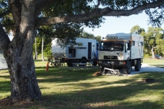 unser Stellplatz auf dem Flamingo Campground