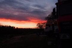 Sonnenuntergangsstimmung
