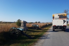 Schlachtfeld in Gettysburg