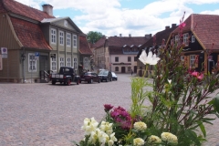 Rathausplatz in Kuldiga