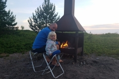 unser heutiges Feuerplätzchen