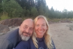 am Strand von Lulea