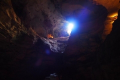 ein letzter Blick ins Tageslicht