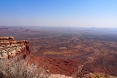 Blick von oben aufs Valley of the Gods