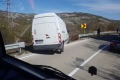 Umfahrung der Unfallstelle