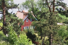 Fischerhäuschen in Nida