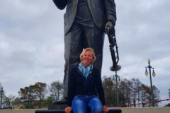 auf ein Date mit Louis Armstrong