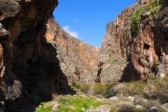 die coole Pervolakia-Schlucht