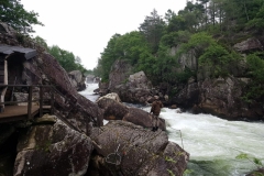 am Lachsfluss bei Egersund