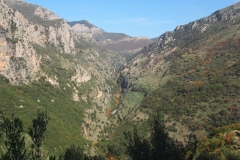 Blick von oben in den Canyon