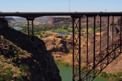 Brücke über den Snake River Canyon bei Twin Falls
