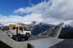 beim  Aussichtspunkt übers Tal