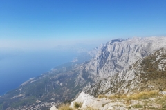 Blick vom Vosak auf die Riviera Makarska