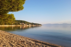 unser Hausstrand für 4 Tage an der Riviera Makarska