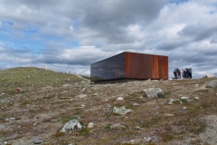 der Snohetta-Viewpoint von aussen...