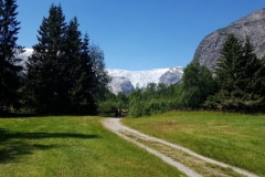Gletscher so weit das Auge reicht