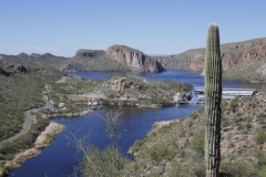Stausee auf dem Apache Trail