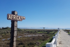 15 km nach Afrika