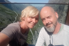 der Aussichtspunkt über dem Trollstigen