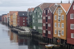 alte Speicherhäuser in Trondheim