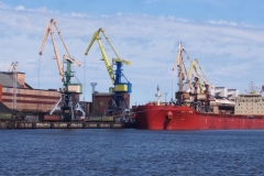 Hafen in Ventspils