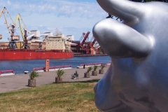 Hafen in Ventspils