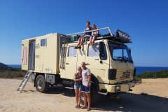 Eva, Bruno, Elina und Shanta und ihr 1017